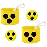 Blindenbinde Für Arm, Blindenabzeichen, 4er Set, Gelb, Für Erwachsene Und Senioren, Hilfsmittel Für Sehbehinderte, Für Alltag Und Reisen