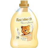 Kuschelweich Premium Weichspüler Glamour mit Mandel Öl 26 WL 750ml