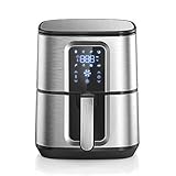 OZEANOS 5,5L Heißluftfritteuse, 1800W Leistung, digitales...