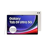 Samsung Galaxy Tab S9 Ultra Android-Tablet, 5G, 1 TB / 16 GB RAM, MicroSD-Kartenslot, Inkl. S Pen, Simlockfrei ohne Vertrag, Beige, Inkl. 36 Monate Herstellergarantie [Exklusiv bei Amazon]