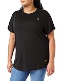 G-STAR RAW Damen Lash Fem Loose Top, Schwarz (dk black D16902-4107-6484), XL