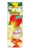 Pfanner 100% Apfelsaft naturtrüb (1 x 2 l) – direkt gepresste Äpfel – Fruchtsaft ohne Zuckerzusatz – fruchtiger Saft