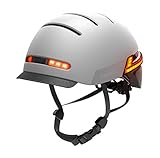 Livall Erwachsene BH51T Neo Fahrradhelm, Light Grey, 57-61cm