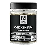 Bremer Gewürzhandel Chicken Fun Grillgewürz, Geflügelgewürz, Grillen DaLuxe, Hähnchengewürz für Grill- und Ofengerichte, 75g im Glas