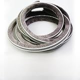 ZFISH Zugluftstopper für Schiebetüren, Fenster, Bürstenflor, Dichtungsstreifen, Dichtungsstreifen, Zugluftstopper, 5 mm x 8 mm