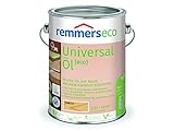 Remmers Universal-Öl [eco], 2,5 Liter, Gartenholz-Öl für aussen und innen, optimal für Gartenmöbel oder Holzterrassen, ökologisch, bienenverträglich