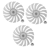 ULDIGI 3St Flügel des Bodenventilators Tischventilator Reparaturteil Lüfter Reparaturteile ersatzteile Ersatzteil für Handgebläse kleiner Tischventilator Fan-Zubehör