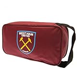 West Ham United FC Stiefeltasche CR, kastanienbraun