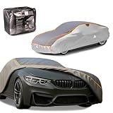 LST Hagelschutzplane Auto - Hagelschutz Abdeckplane Auto, 5mm Eva-Hybrid-Schaum, A​uto abdeckplane für Außenbereich A‌uto Abdeckung, Autogarage wasserabweisend (L max. Länge 470cm)