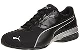 PUMA Herren Tazon 6 FM Low-Top Trainer, Puma Black-Puma Silver, 46 EU