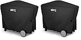 Weber Abdeckhaube Q 300/3000 -er Serie, schwarz (Packung mit 2)