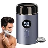 Elektrorasierer für Reisen, elektrischer Rasierer für Männer | Tragbarer Rasierer für Männer – Taschen-Barttrimmer, elektrisches Werkzeug zur Pflege der Körperhaare für Väter