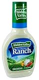 Kajal Hidden Valley Ranch Salatdressing und Topping, ideal für Marinaden-Sandwichaufstrich und Taco-Topping, 473 ml.