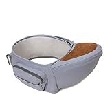 Minetom Baby Hüftsitz Neugeborenes Taille Hocker 4 Tragepositionen Multifunktional Babytrage für Kinder 0-36 Monate