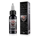 HAWINK Black Tattoo Ink 1 oz (30ml) Vegan-Friendly Standard Pigment Tattoo Supplies True Black TI203-30-001