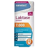 sanotact Laktase 7.000 Direkt • 90 Mini-Laktose Tabletten...