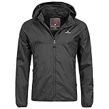 Höhenhorn 26E123 Rigi Herren Regen Jacke Outdoor Rain Freizeitjacke Schwarz Gr M