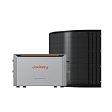 Jackery HP 2000 Ultra Balkonkraftwerk mit Speicher, All-in-One Stromspeicher mit Mikroinverter, 2048Wh Stromspeicher mit 800W Flexible Solarpanel Set, Dual MPPT 2800W Solareingang