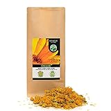Ringelblumenblüten (250g), Ringelblumentee, ganze Blüten, orange Calendula, schonend getrocknet, 100% rein und naturbelassen zur Zubereitung von Tee, Kräutertee
