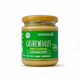 ecoterra Bio Cashewmus | 100% Cashewkerne | vegan | glutenfrei | Fairtrade | 250 g