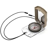 Silva Kompass Outdoor - Spiegelkompass Terra Ranger S - Aus Recycelten Materialien - Peilkompass für Lange Entfernungen - Marschkompass mit Drehbarem Kompassgehäuse - Skala 1:25k & 1:50k