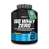 BioTechUSA Iso Whey ZERO, Lactose, Gluten, Sugar FREE, Premium Whey Protein Isolate, 2270g, Haselnuss