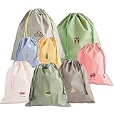 8 Stück Packbeutel Set, Packbeutel Reise, wasserdichte Beutel, Packsack Tunnelzug, Beutel Rucksack, Packbeutel Rucksack, Packbeutel für Koffer Kosmetik, Organizer Reisetasche