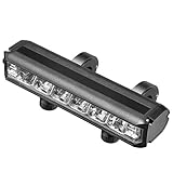 GVOREE 1400 Lumen Fahrradlampe USB wiederaufladbar, Superhelle LED Fahrradbeleuchtung mit Aluminiumgehäuse, 4 Lichtmodi, IPX4 wasserfest für Straße Pendeln