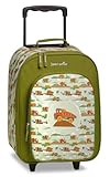 Noey & Lou Kinderkoffer Trolley Rucksack Brustbeutel Koffer Kinder Jungen Mädchen Fabrizio Weichgepäck (M1 Grün, M1)