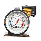Ofen -Thermometer großer Zifferblatt Edelstahl Kochen Thermometer Instant Read Back, Backwerkzeug, Ofen
