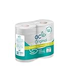Toilettenpapier, 2-lagig, Zellstoff, 14 m, 216 Rollen (4 x 54)