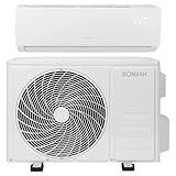 Bomann A++ WiFi-Klimaanlage CL 6045 QC CB, Inverter Klima-Splitgerät im Haus/Wohnung, Voice Control Alexa & Google, Klimagerät 9000 BTU/h, Klima-Anlage + Quick-Connector, Weiß