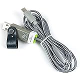 myVolts Ripcord-USB-Ladekabel mit 5V DC Ausgangsstecker kompatibel mit Roland S-1 AIRA Compact Synthesizer