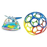 Bright Starts, Disney Baby, Findet Nemo Spieldecke mit Spielbogen & Oball Classic, flexibler und leicht zu handhabender Ball