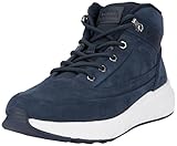 Tommy Hilfiger HILFIGER WARM NUBUCK HYBRID B ( Hybrid-Stiefel Herren, Blau (Desert Sky), 44 EU