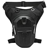 Oberschenkeltasche für Motorrad – Hüfttasche, verstellbar, 36 x 26 cm, Nutztasche aus EVA-Nylon, mehrere Fächer, robuste Outdoor-Ausrüstung | sichere Beintasche zum Wandern