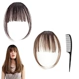 Clip in Pony,Clip in Bangs,Bangs One Piece Human Hair...