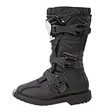 O'NEAL | Motocross-Stiefel | MX Enduro | Sohlenschutz aus Metall, Bequemes Air-Mashgewebe, leicht verstellbare Verschlussschnallen | Rider Boot EU | Erwachsene | Schwarz | Größe 46/12