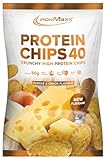 IronMaxx Protein Chips 40 - Cheese and Onion 1 x 50g |...