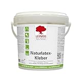 Leinos Naturlatexkleber 1,00 kg - Gelb, Paste, Bodenkleber, Kork, Linoleum, Wollpappen, Zellulosefaserplatten, Holzweichfaserplatten, textile Bodenbeläge
