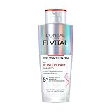L'Oréal Paris Elvital Bond Repair Shampoo, sanfte Reinigung zur Haarreparatur, gegen Haarschäden, für weniger Haarbruch und mehr Glanz, sulfatfrei, mit Bond-Repair-Komplex und Zitronensäure, 200ml