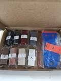 Fliesen Reparatur Set, Fliesenreparaturset für Fliesen, Naturstein, Marmor Reparieren, Keramik Reparatur Hartwachs Reparaturset auch für Laminat, Holz, Parkett und Vinylboden, 8 Farben