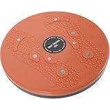 NIYANGLE Taillendrehscheibe aus Kunststoff mit Glatter Rotation und Tragbarem Design Twist Waist Disc Fitnessgerät für Heimgebrauch und Reisen zur Bauchstraffung