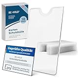 BE-HOLD 10 x Scheckkartenhülle, EC Karten Schutzhülle zum...