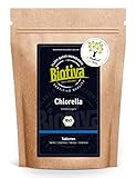 Biotiva Chlorella Tabletten Bio - 1000 Presslinge je 500mg - 500g - Vegan - OHNE Magnesiumstearat - Abgefüllt und kontrolliert in Deutschland