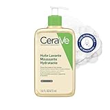 CeraVe Feuchtigkeitsspendendes Reinigungsöl, Intensive und langanhaltende Feuchtigkeit für normale bis sehr trockene Haut, Reinigung für Körper und Gesicht, mit 3 essenziellen Ceramiden, 473 ml
