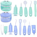 SUPVOX 2 Sätze Zahnarzt Set Robustes Rollenspiel Arzt Set für Jungen und Mädchen Kindgerechtes Medizinisches Pretend Play Sicher ohne Scharfe Kanten Fördert Fantasie und Lernspaß