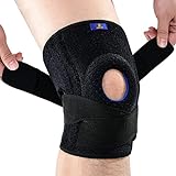 ABYON Kniebandage Verstellbare Knieorthesen mit Seitlichen Stabilisatoren und Patella-Gelpolstern für Männer Damen Knieschmerz, Meniskusriss, Arthritis, Gelenkschmerz (4XL/5XL)
