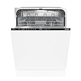 Gorenje GV 642 C60 Vollintegrierbarer Geschirrspüler, 60 cm, 14 Maßgedecker, Made in Europe, EEK C, TotalDry, 6 Programme, SpeedWash Funktion, Selbstreinigender Filter, Extra Hygiene Programm