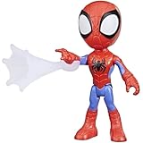 SPIDEY AND HIS AMAZING FRIENDS Marvel Spidey Figur, 10 cm große Action-Figur und 1 Accessoire, für Kinder ab 3 Jahren